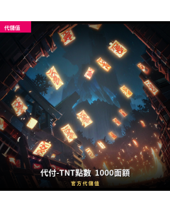 代付-TNT點數  1000面額